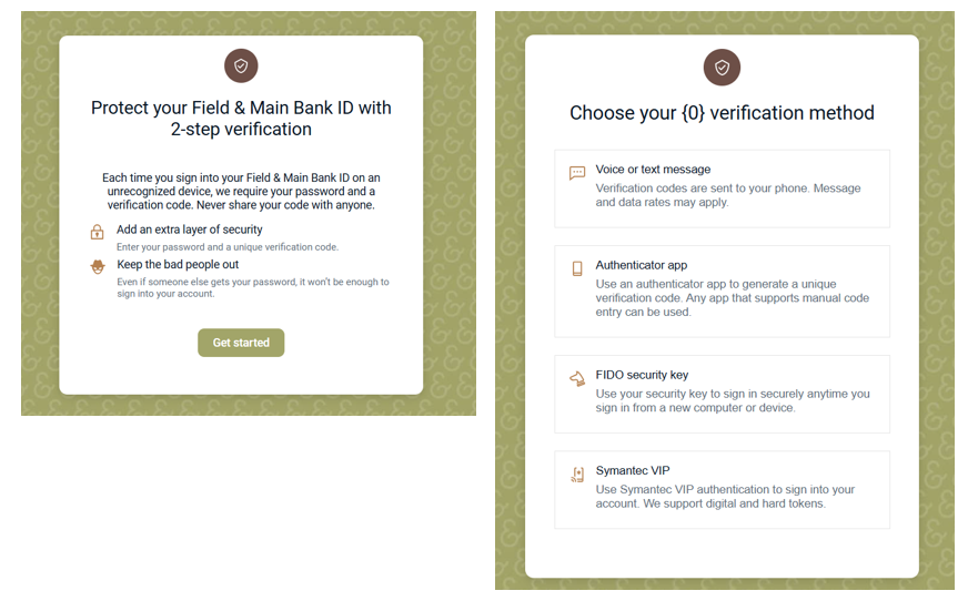 Login Security Authentication Method 3